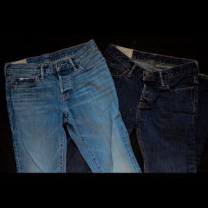 Abercrombie & Fitch jeans Two pairs